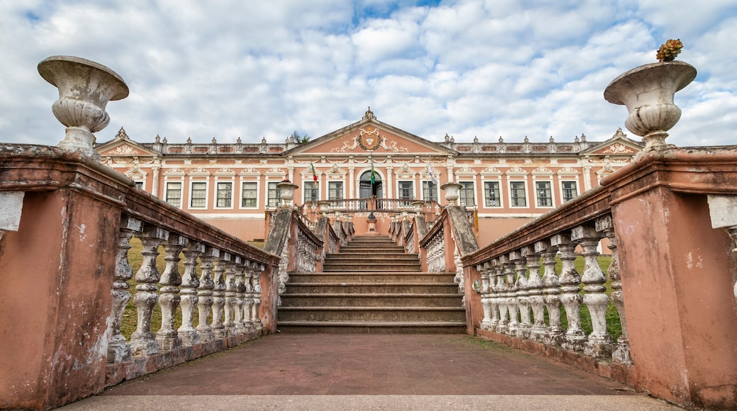 Imposing architecture in the historic center of the city of Bagé, Rio Grande do Sul, Brazil.