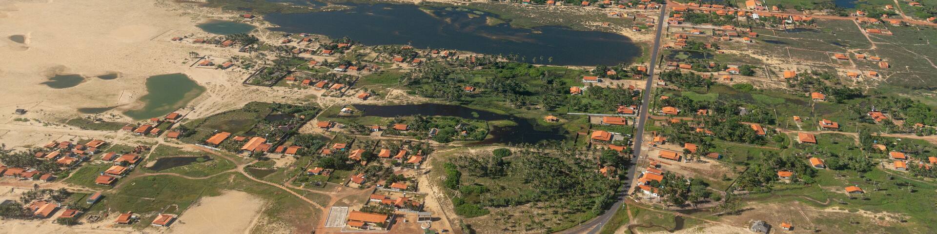 Parque eólico em Luís Correia no Ceará