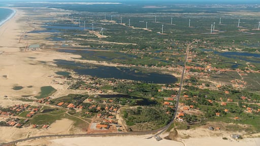Parque eólico em Luís Correia no Ceará