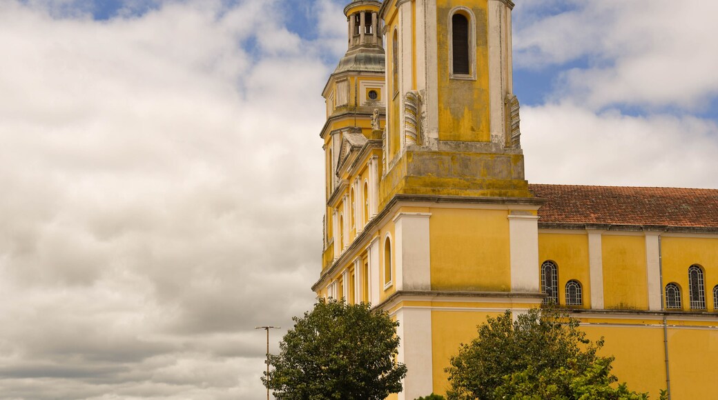 Baroque style Mother Church of the City of Caçapava do Sul in Brazil