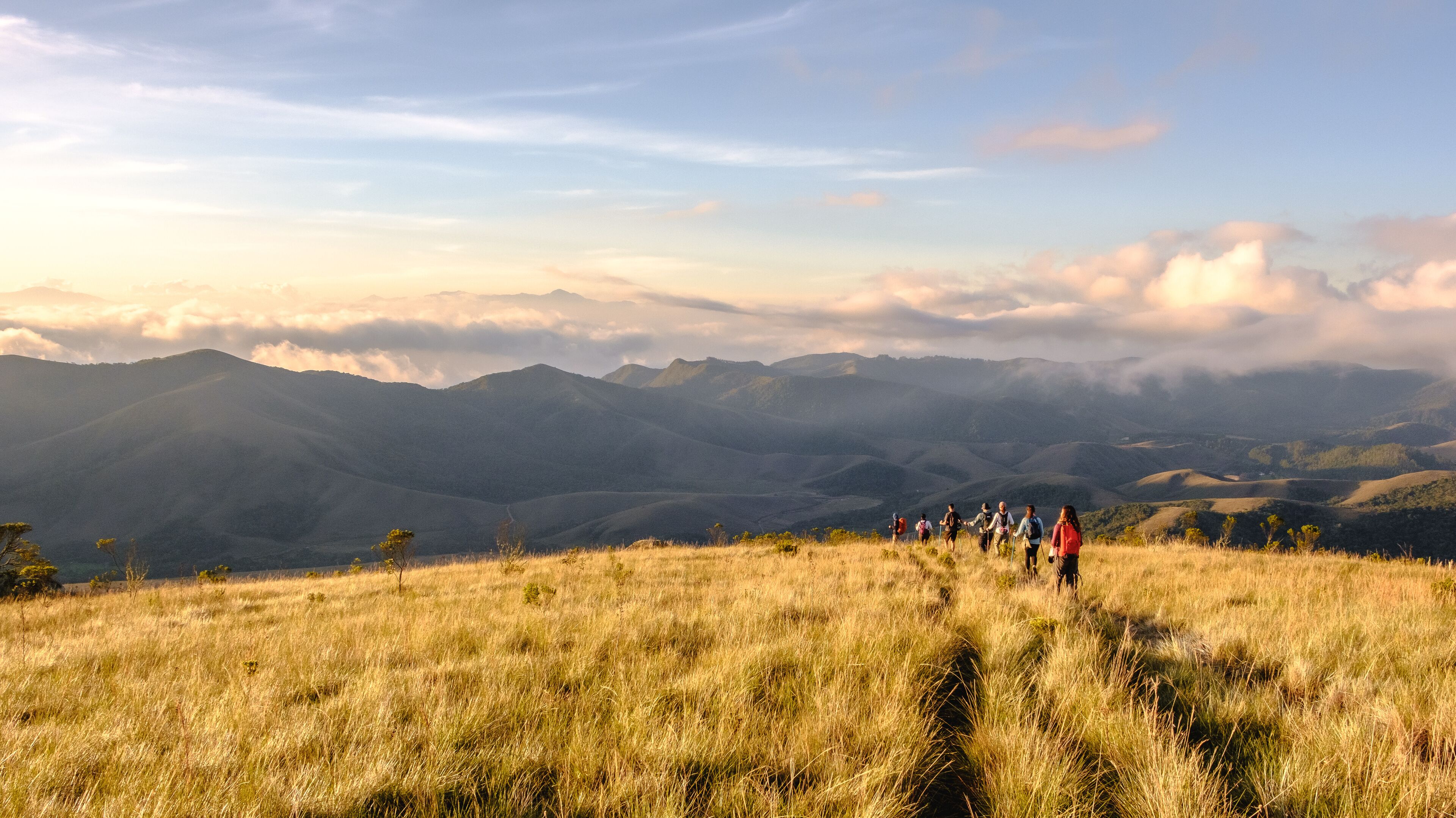 Caminhantes na Serra da Bocaina