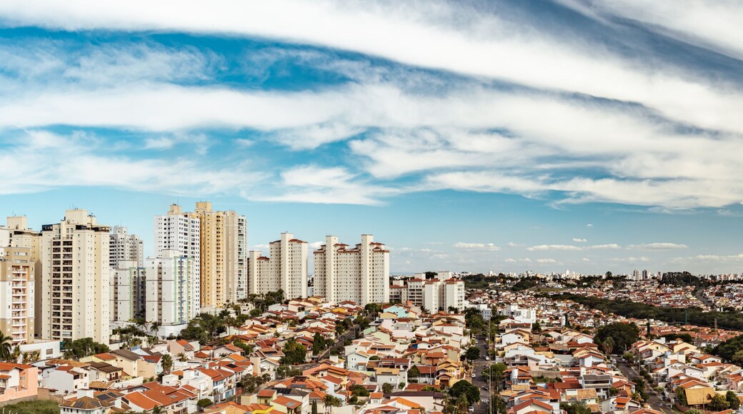 Panorama do bairro de Mansões santo Antonio e Santa Genebra em Campinas São Paulo