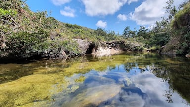 Landscape in Serra do Cipó Ecological Park in Minas Gerais Brazil