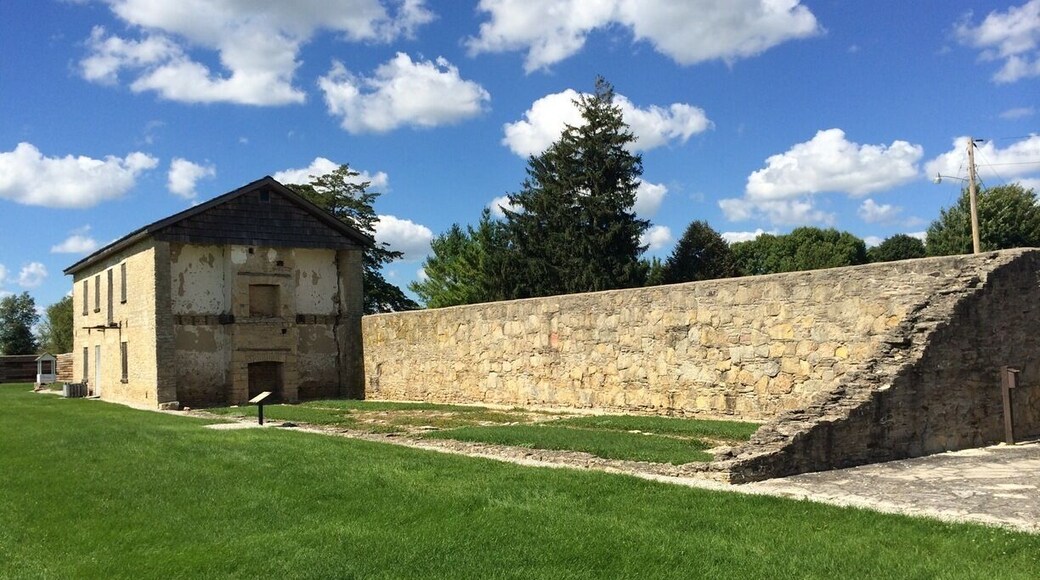 The remnants of a U.S. Army frontier post that regulated from 1842-1849. It's mission was to keep the peace between Indian tribes in the region and prevent white settlers from disturbing the area.