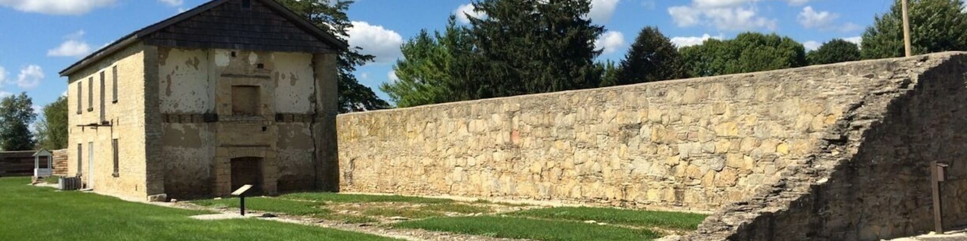 The remnants of a U.S. Army frontier post that regulated from 1842-1849. It's mission was to keep the peace between Indian tribes in the region and prevent white settlers from disturbing the area.