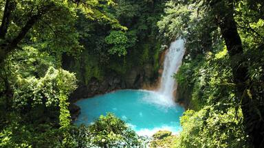 The bluest most out of this world waterfalls that I have ever seen in my life. It was a glorious sight.
http://www.divebuddies4life.com/el-rio-celeste/