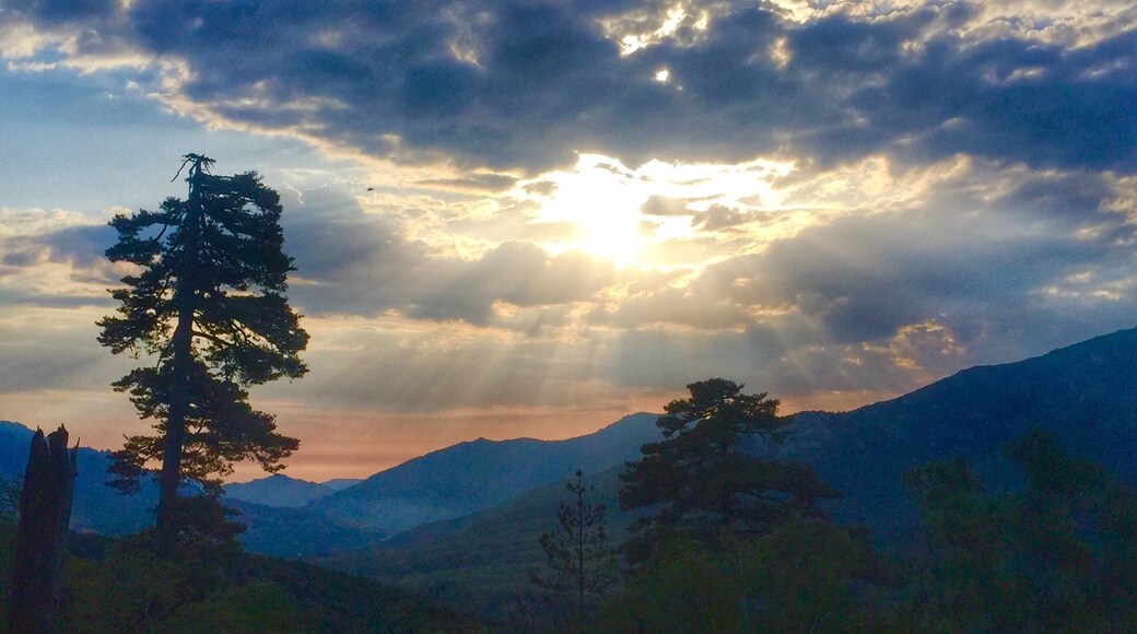Walking along the GR20 from Castel de Vergio just past Paglia Orba