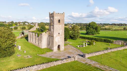 Aerial View of St John the Baptist Church