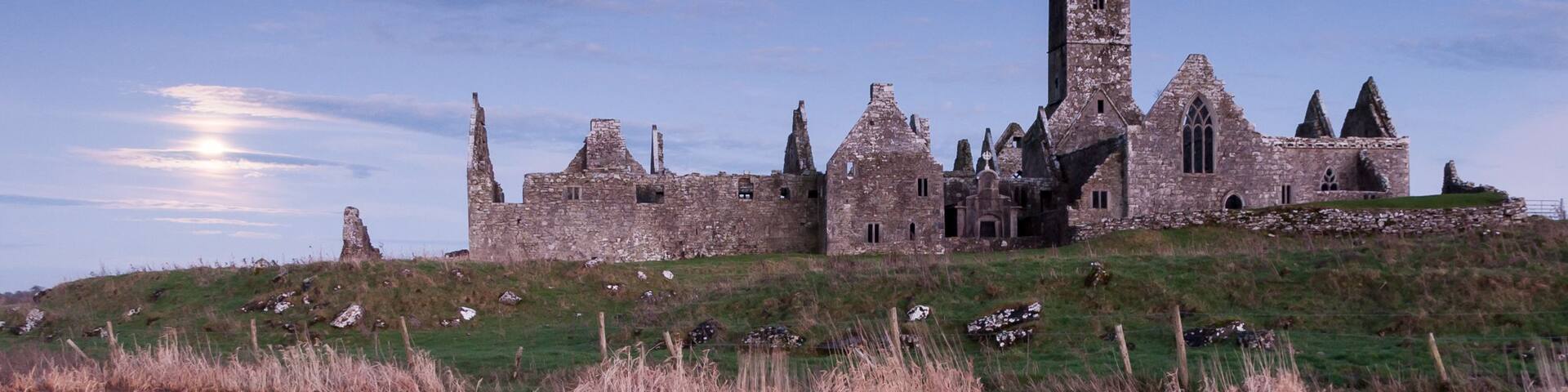 Ross Errilly Friary in Headford, Ireland