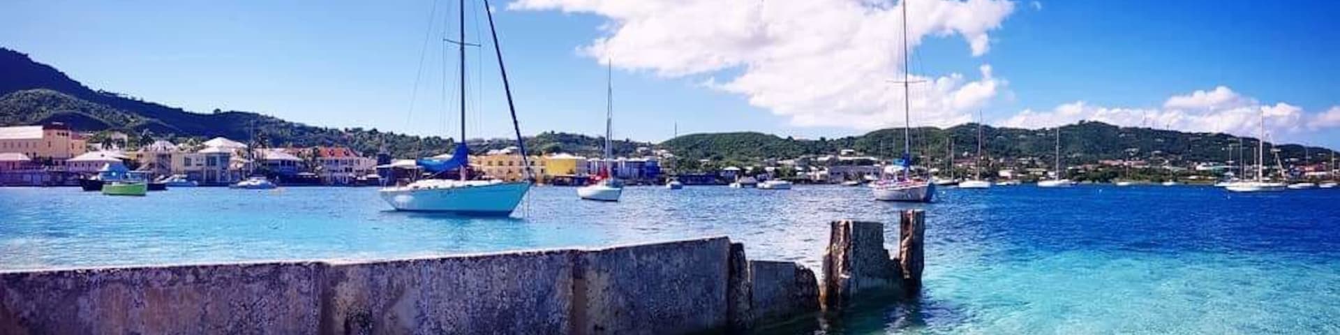 Hanging on the beach near Cristiansted. #trovember
