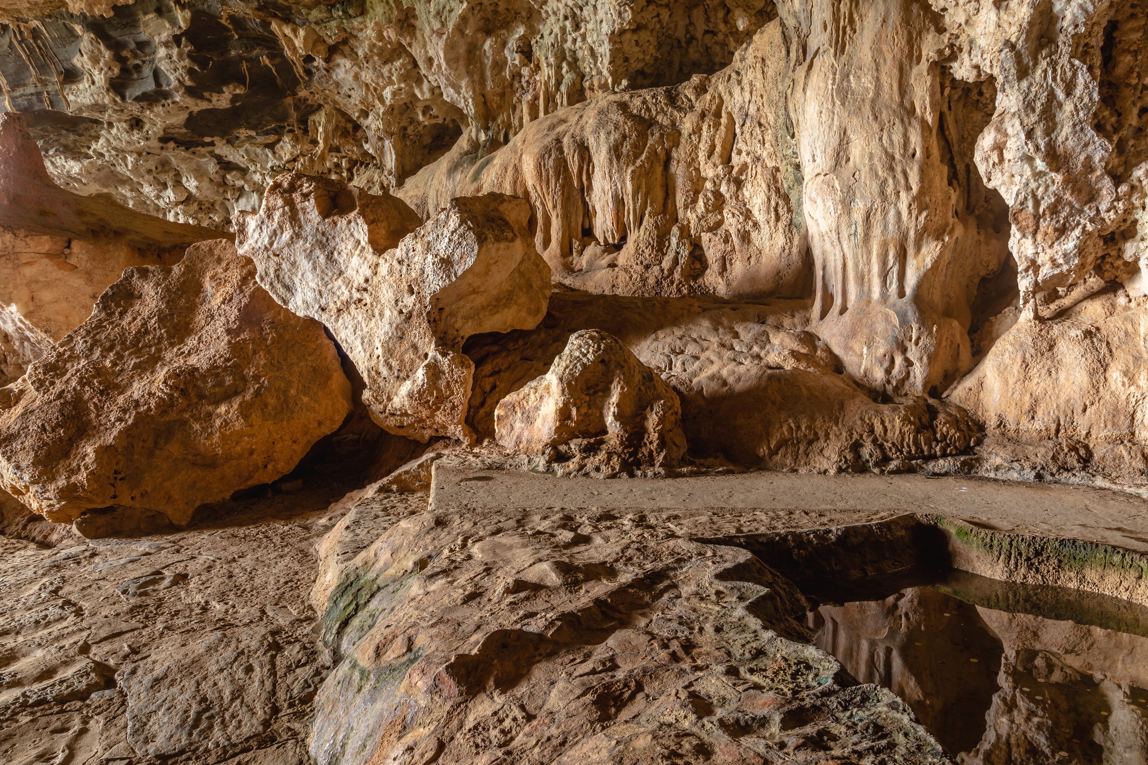 grotto in the city of Cordisburgo, State of Minas Gerais, Brazil
