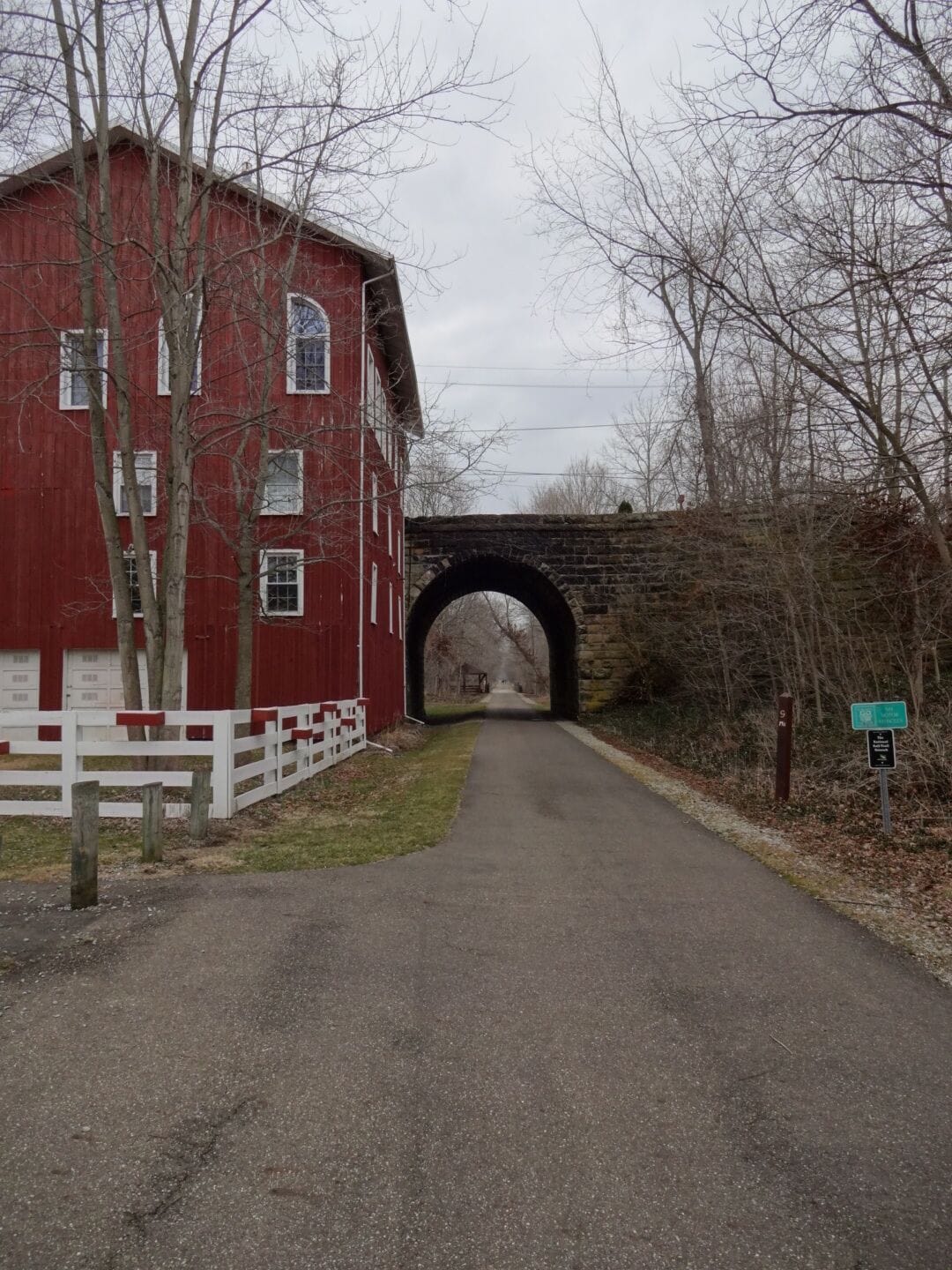 The Kokosing Gap Trail is a paved, 14-mile recreational trail built on a former Pennsylvania Railroad line with endpoints in Mount Vernon and Danville, Ohio. 

Visitors will traverse the Kokosing River twice on railroad bridges more than 250 feet long, with forests, wetlands, agriculture and villages along the way. 

The Trail is open 24 hours a day, 365 days a year. It is the largest, paved rail-to-trail park in the United States maintained solely by donations and volunteers. 