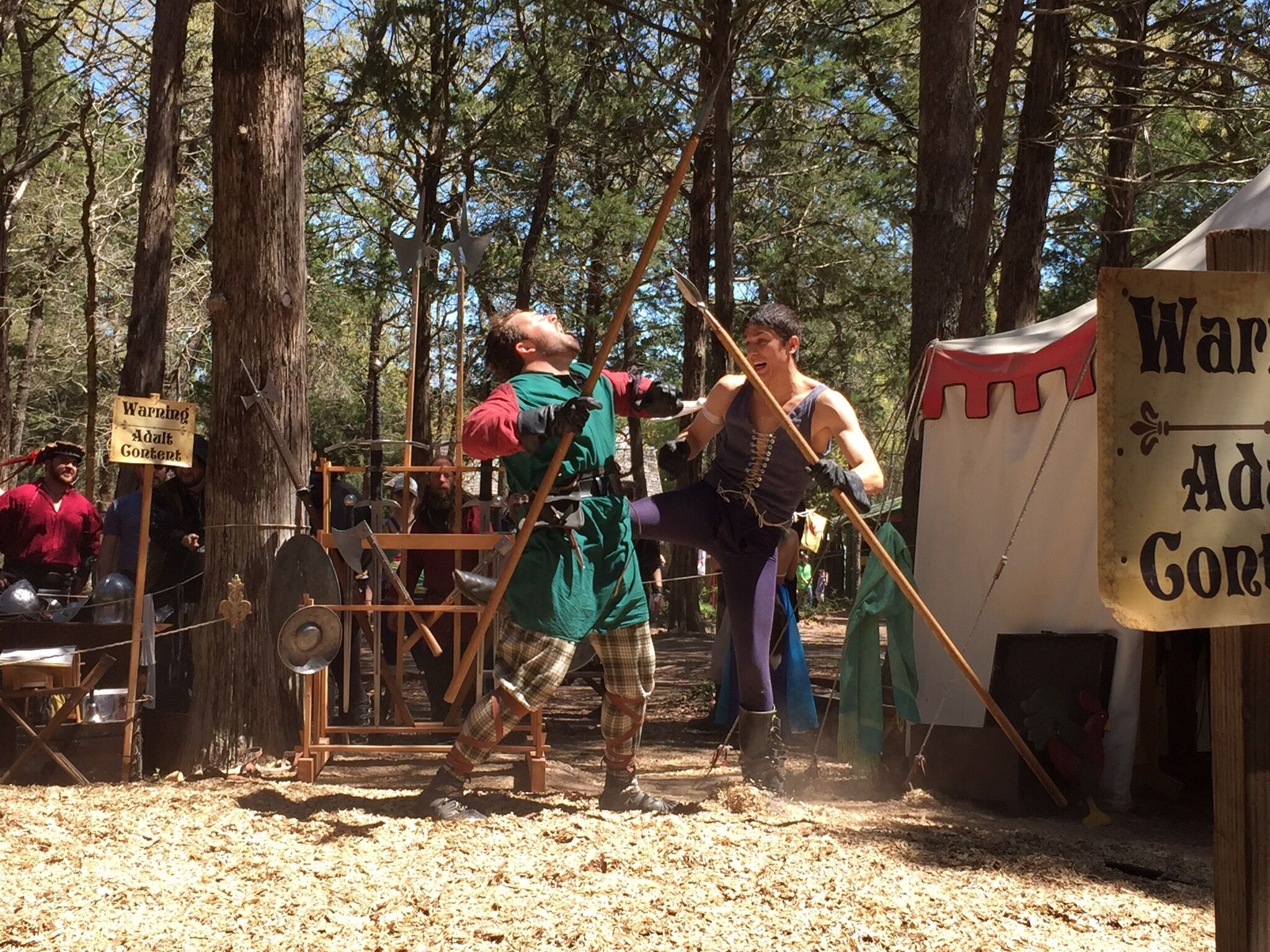 Full contact medieval sport, good mead, and best people watching you've ever experienced. Annual festival held the entire month of March. 