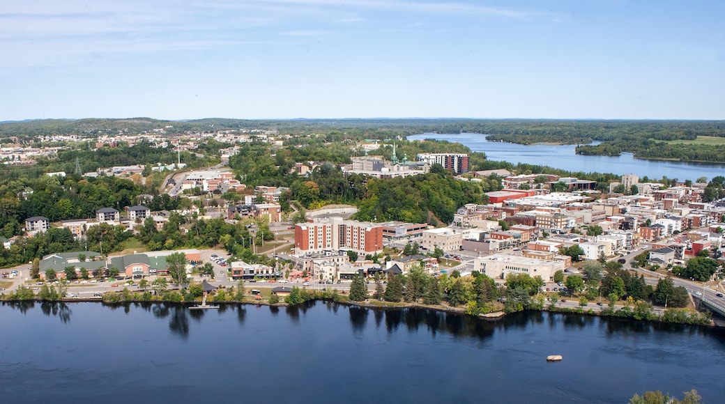 Aerial View of Shawinigan from La Cite de l'Energie