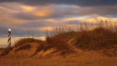 Cape Hatteras lighthouse at sunrise