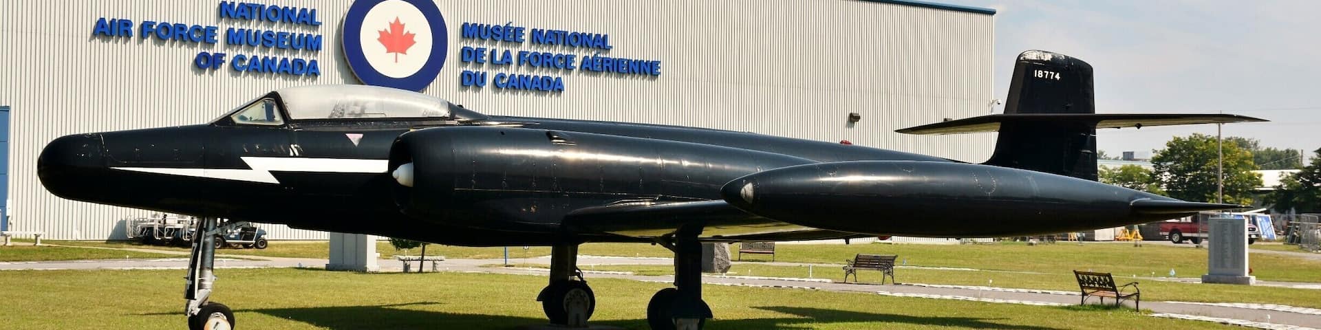 The National Air Force Museum of Canada, formerly known as the RCAF Memorial Museum, is an aviation museum dedicated to preserving the history of the Royal Canadian Air Force (RCAF) and is located on the west side of CFB Trenton in Trenton, Ontario.
Opened April 1, 1984 on the 60th anniversary of the establishment of the RCAF, it is home to a large collection of RCAF aircraft and artifacts.
The museum is a permanent archive which collects, preserves and displays Royal Canadian Air Force (RCAF) memorabilia, photographs, paintings and documents as a lasting tribute and memorial to all the men and women who served our nation in the RCAF and its predecessor organizations.