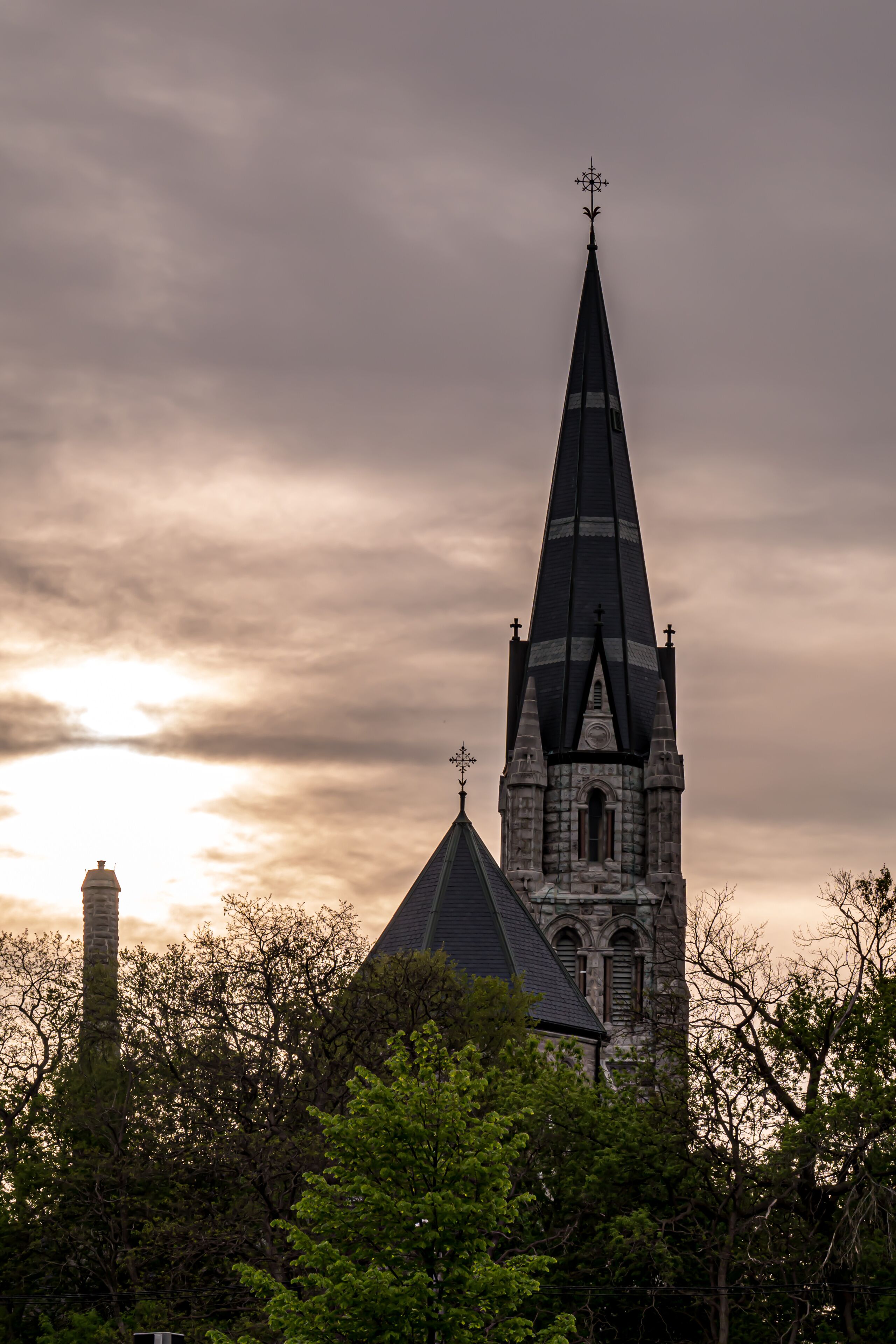 St. Michael's of Belleville, Early on a Spring Morning