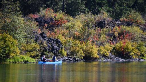 Autumn on Clear Lake Via Canoe