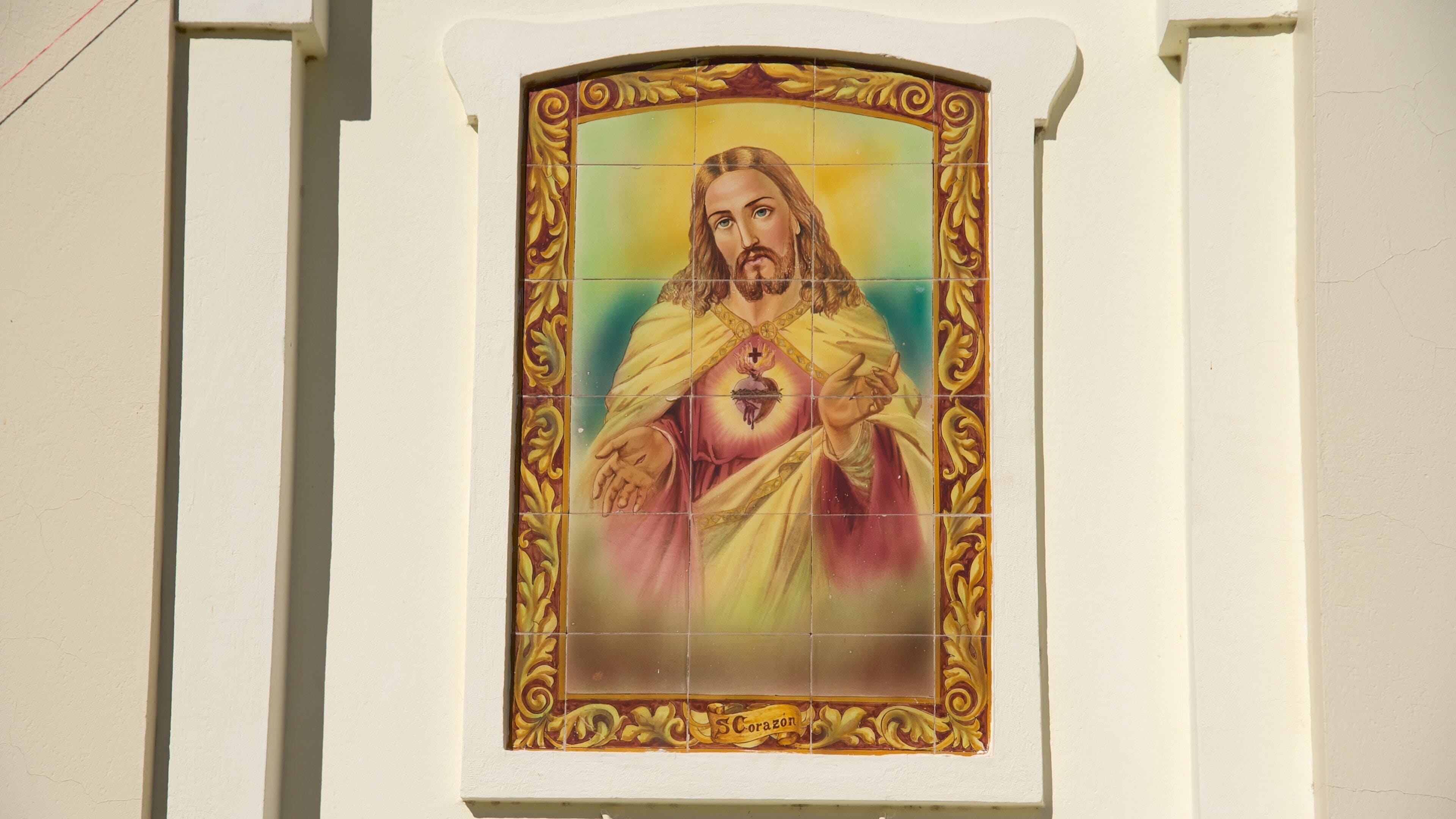 Región de la Patagonia mostrando aspectos religiosos