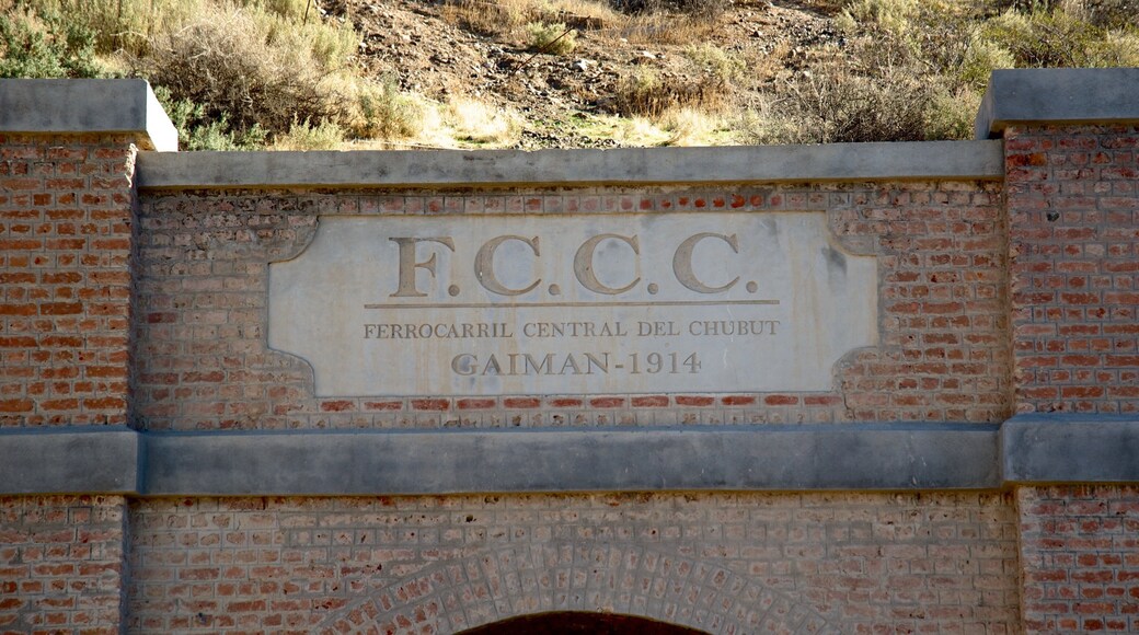 Puerto Madryn mettant en vedette signalisation