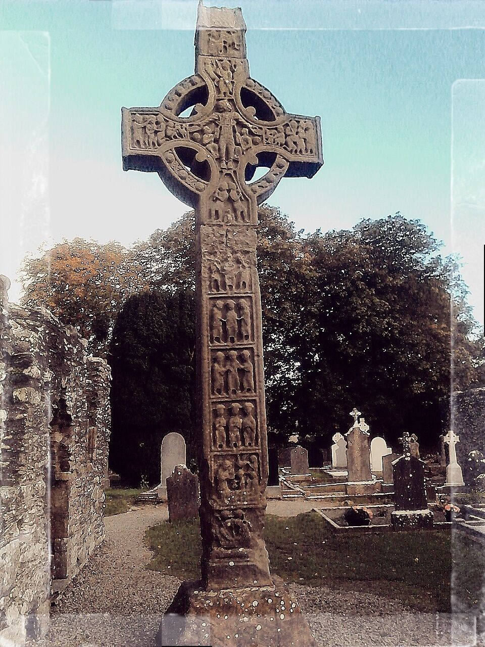 High Cross of Monasterboice.
Morbid I know but I really do like cemeteries