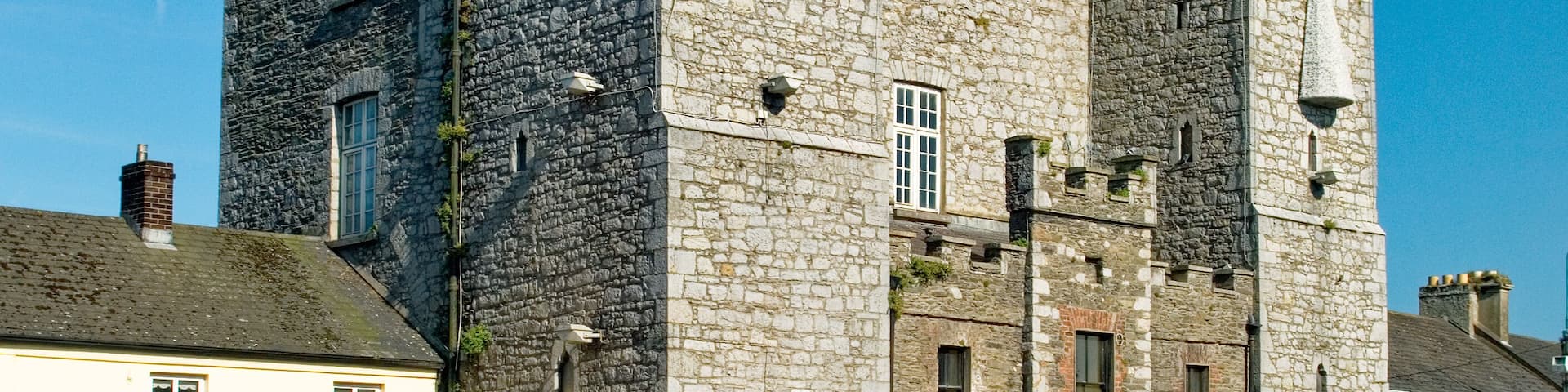 13th C. Anglo-Norman Ardee castle in the main street of the small County Louth town of Ardee, Ireland
