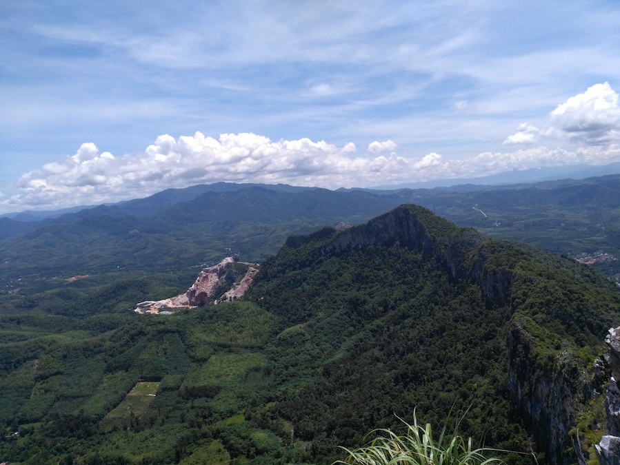 Summit Of Mount Pulai,Kedah, Malaysia