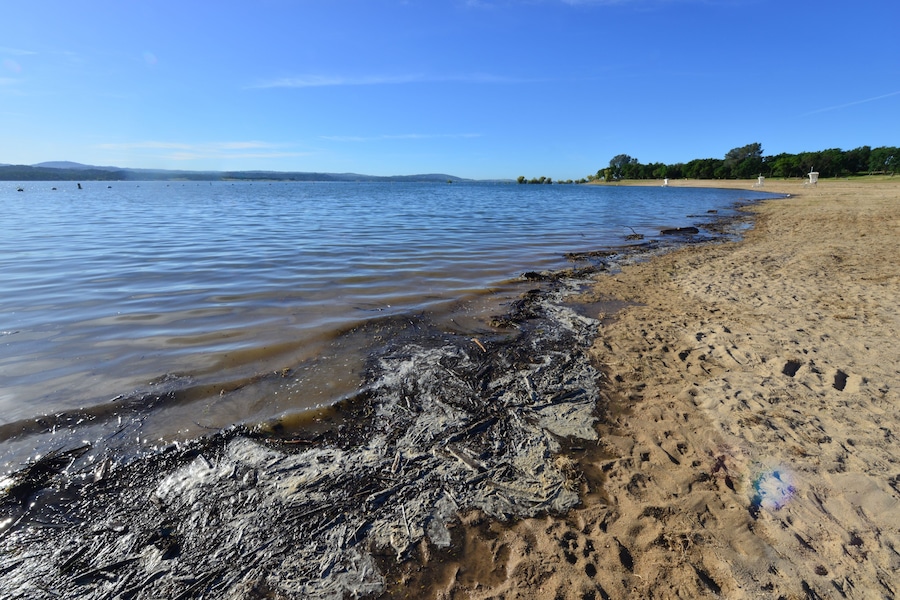 Folsom lake in California, USA.