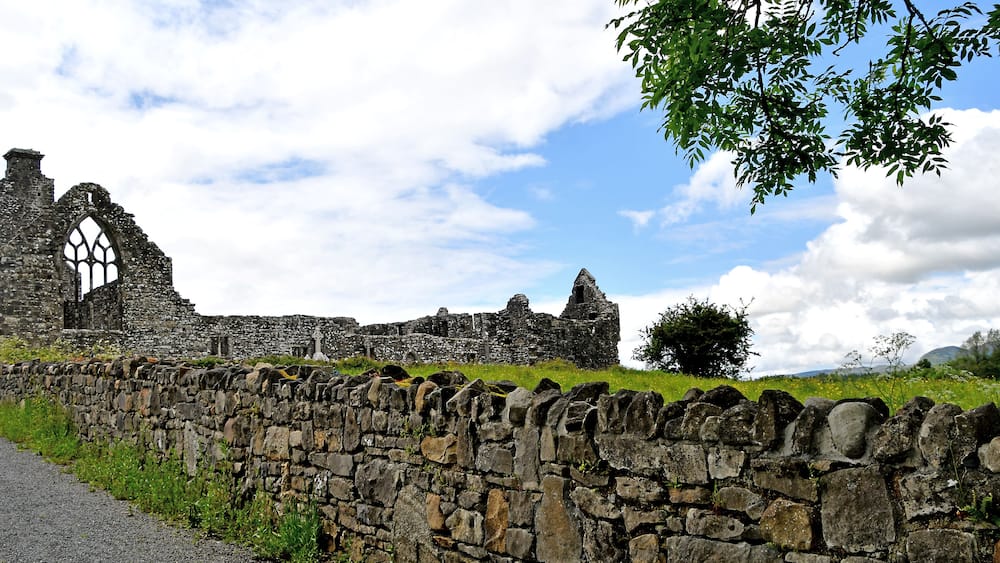 Built in the 1500s and remained in use until the mid 1800s. It was interesting to be able to walk among the ruins.