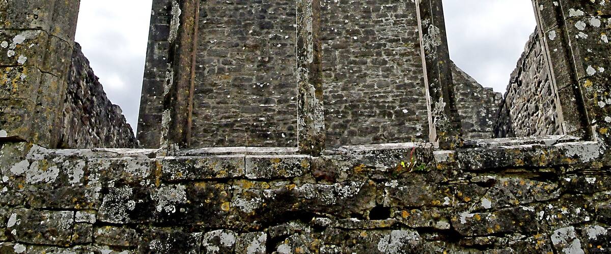 Built in the 1500s and remained in use until the mid 1800s. It was interesting to be able to walk among the ruins.