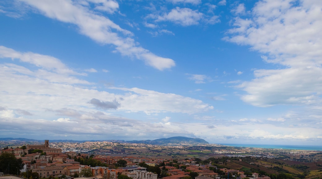 Monte Conero view from Recanati