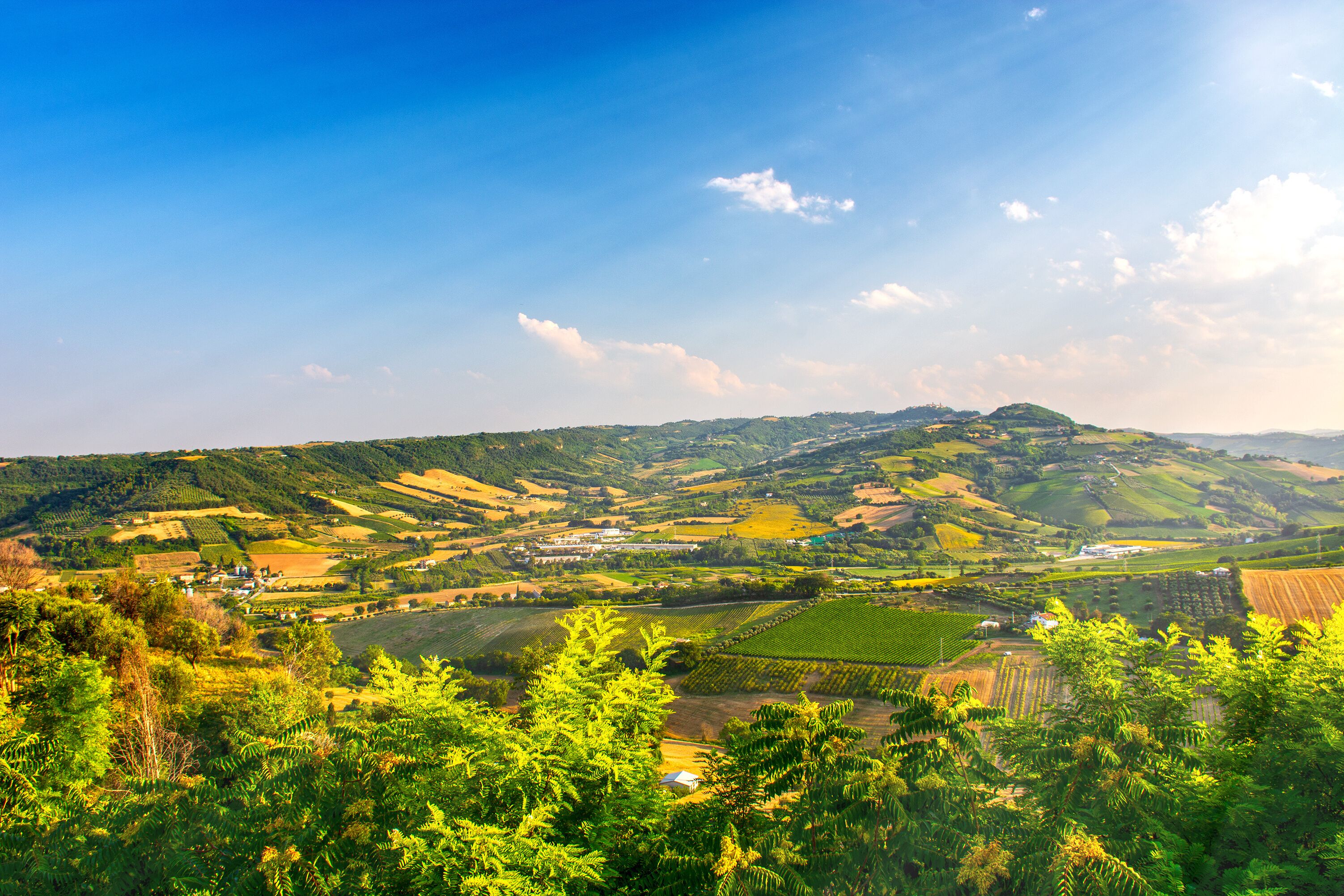 Lanscape in Italy, Marche