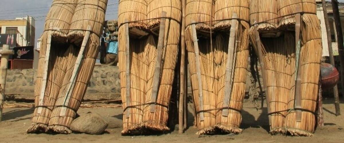 Although this once tranquil fishing hamlet is now a popular destination on Peru's 'Gringo Trail', it has clung proudly to its fishing roots. These narrow boats, made from the same reeds used by the Uros in the Lake Titicaca region, are still in use today.
They're known as 'Caballitos de Tortora', meaning "little horses" because of the way they are 'ridden' by the fishermen who use them.
If you wake up early enough (and I mean early; these fishermen are already casting their bait before the sun rises) you can witness an age old tradition in practice.
Read more about Huanchaco here:
http://galloparoundtheglobe.com/huanchaco/