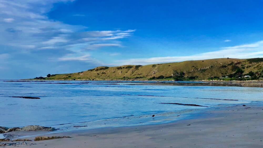 A beautiful winters day in Mahia. This isn’t the main beach - you drive further around to this stunning bay.