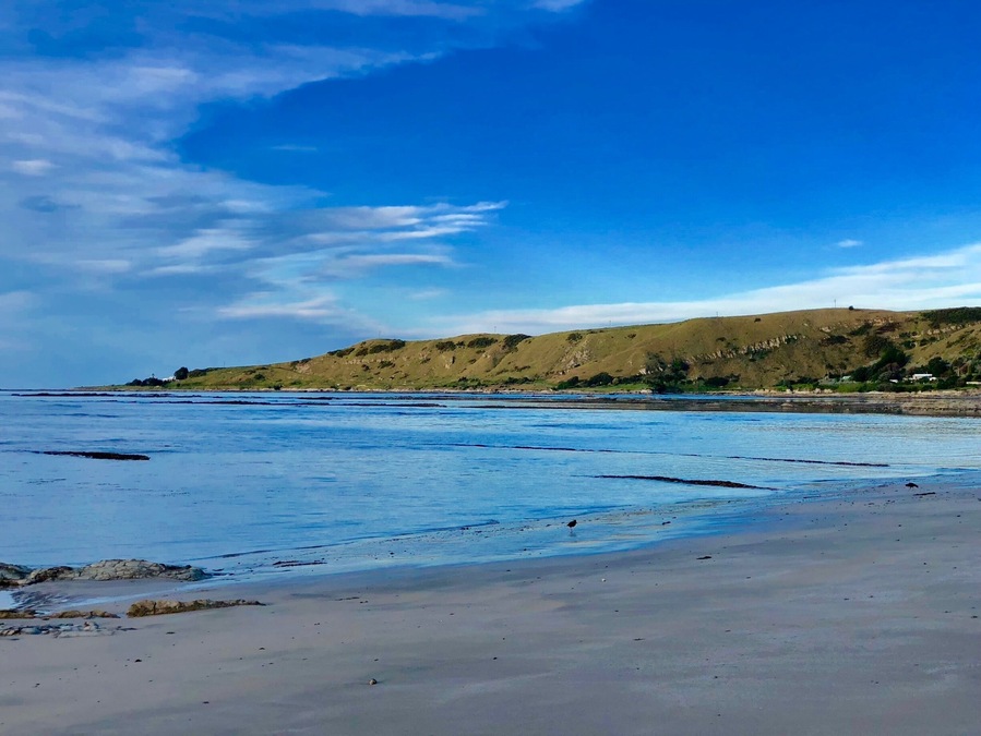 A beautiful winters day in Mahia. This isn’t the main beach - you drive further around to this stunning bay.