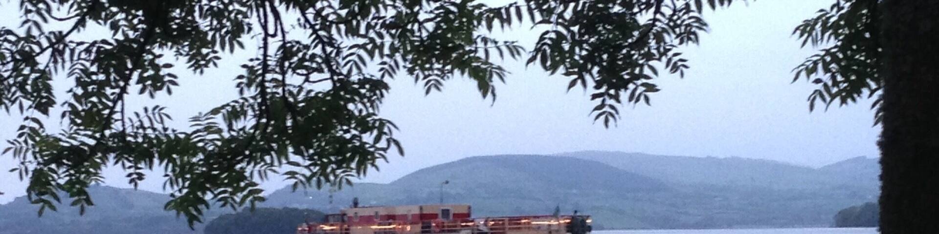 The Shannon Princess at rest after a day of navigation on the intoxicating River Shannon.
