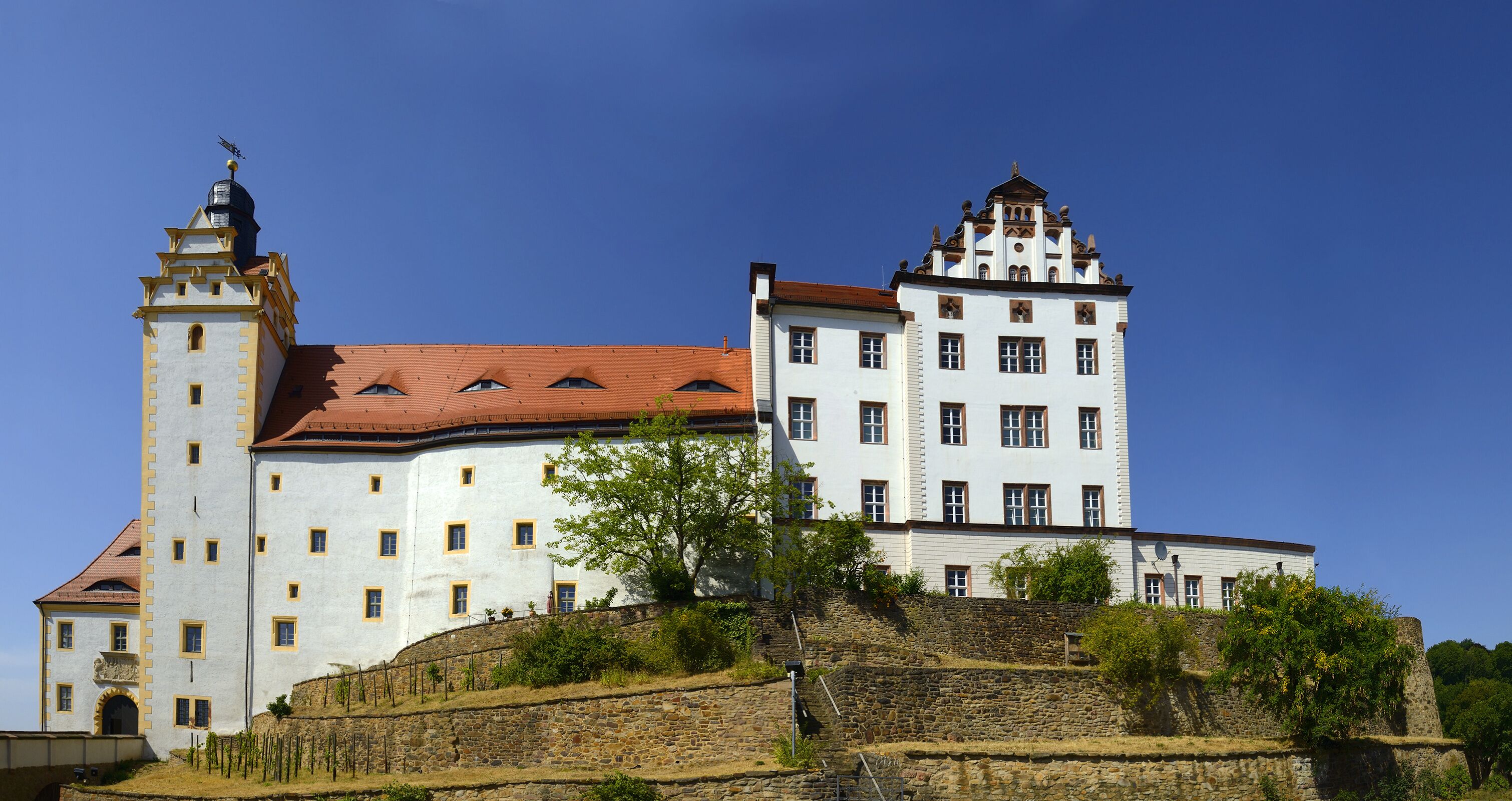 Colditz Castle, The famous World War II prison, Saxony, East Germany