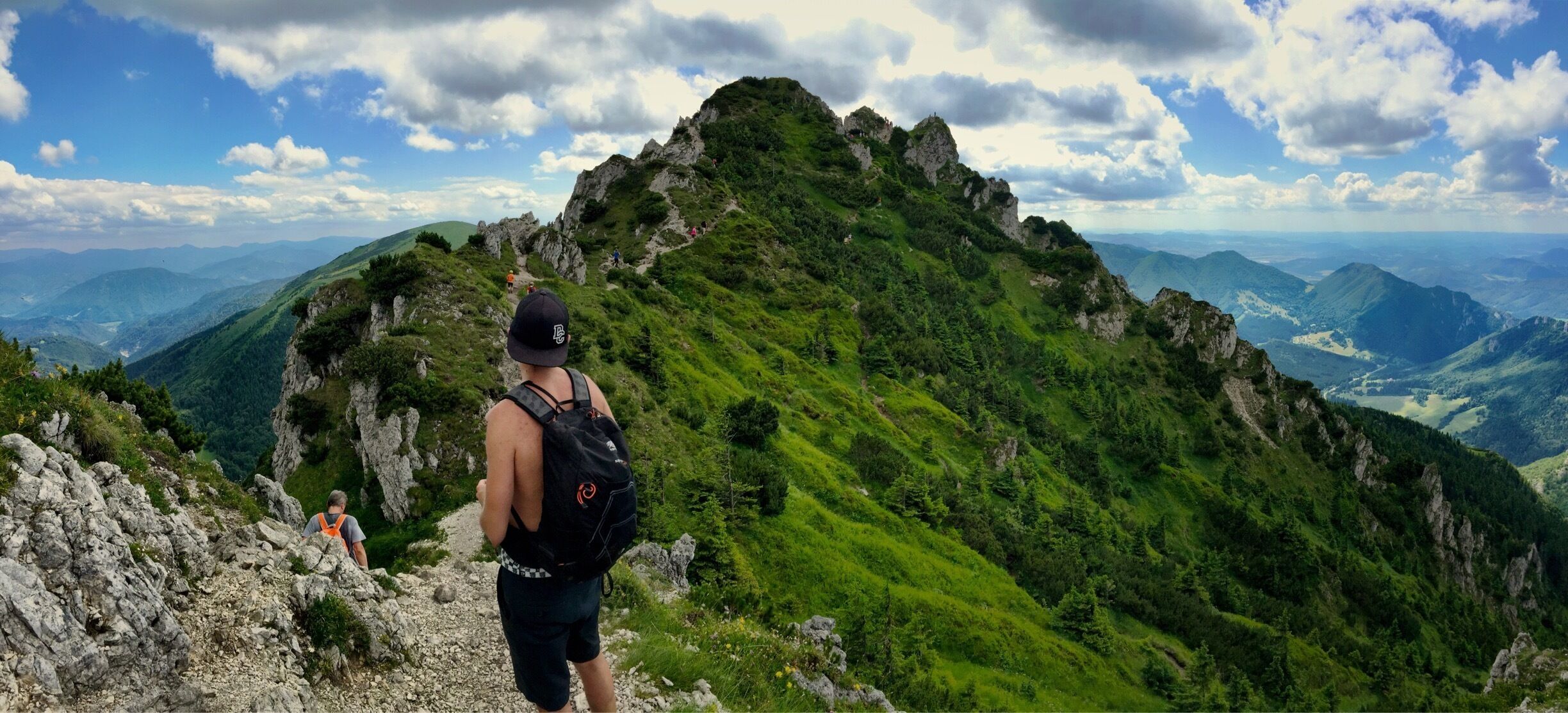 Velky Rozsutec is a mountain situated in the Mala Fatra mountain range in Slovakia. Slovakia's mountains are hikers' paradise as it's a remote country with lots of peaks to explore and admire those amazing views. 