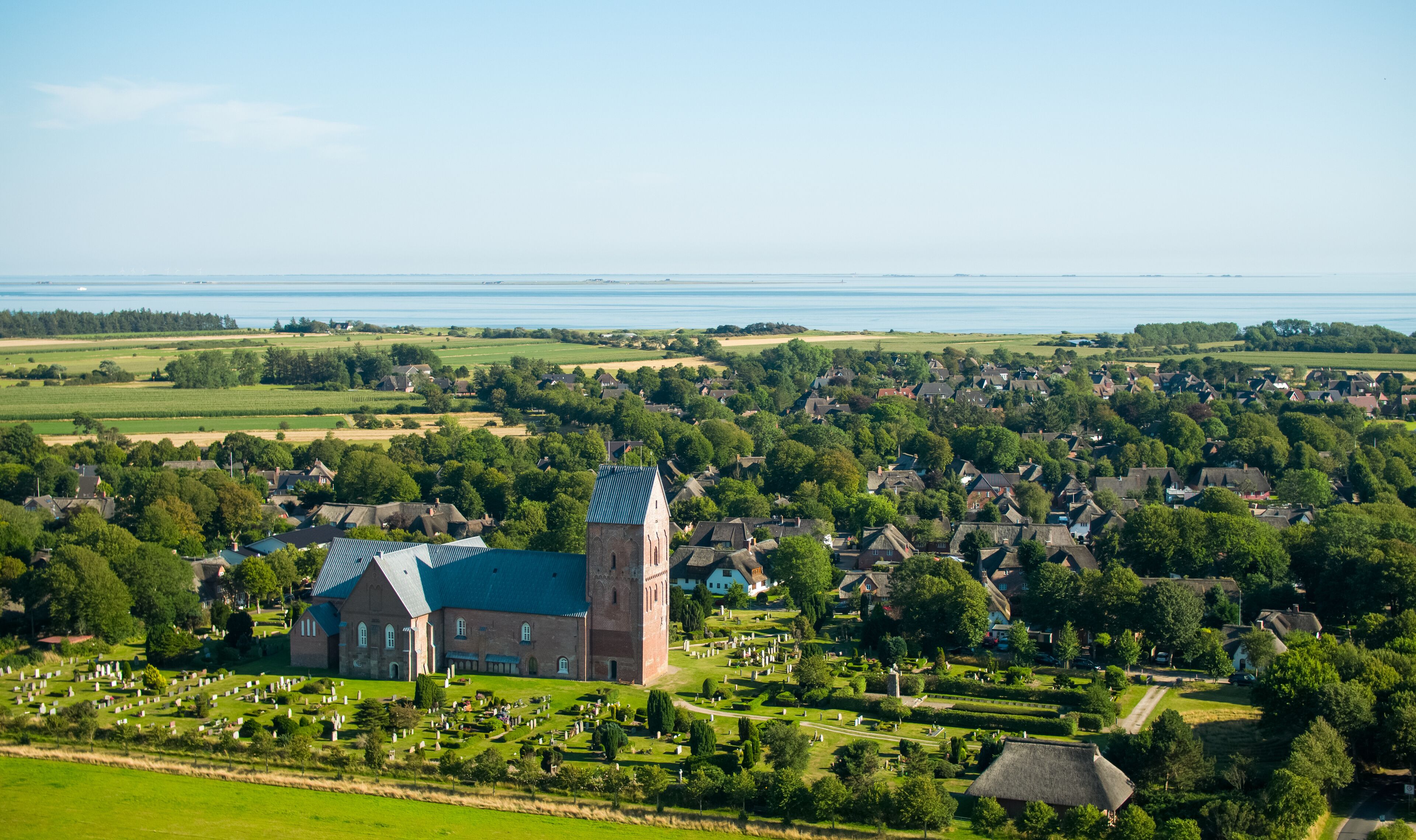 St. Johannis Church in Nieblum on the island of Föhr