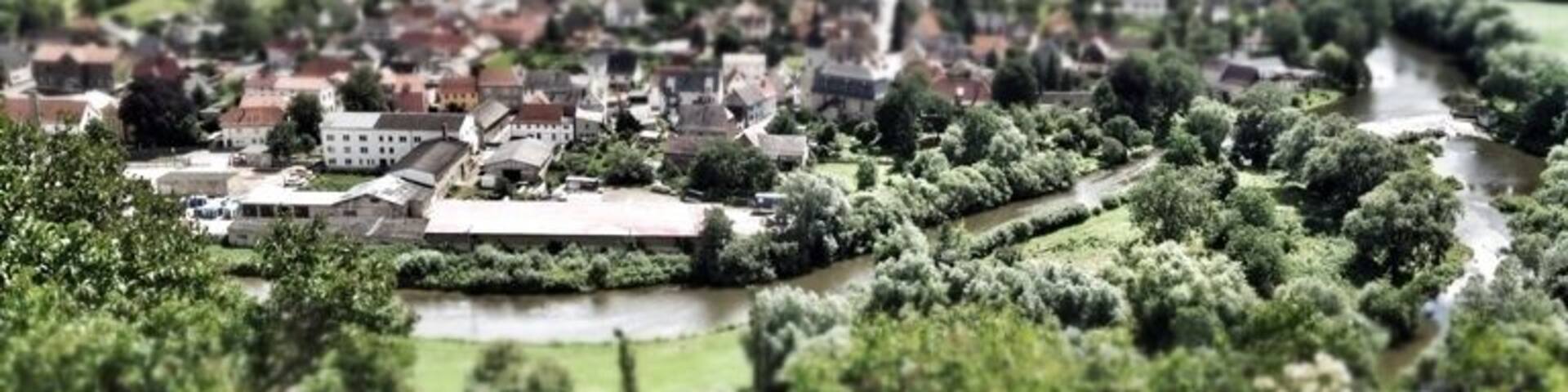 Located on the steep slope above the River Saale, Dornburg Castle is known for its rose garden and annual June rose festival, but also for its breathtaking view...