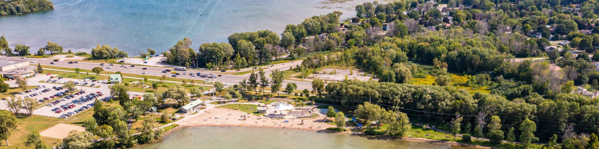 Orillia Shanon bay ontario canada lake simco