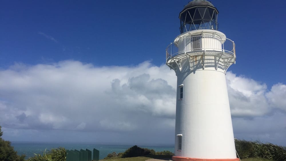 East Cape Lighthouse. The most easterly point