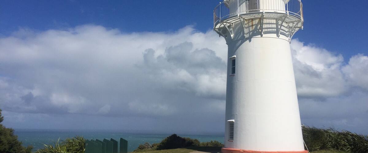 East Cape Lighthouse. The most easterly point
