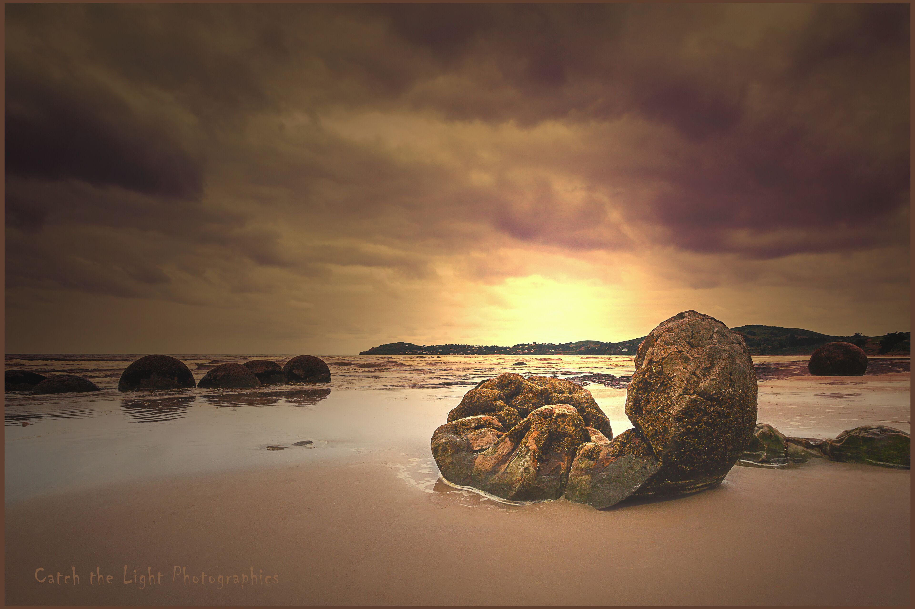 I was so disappointed to find it raining and stormy when we arrived at the Boulders.  I managed to achieve this lovely shot regardless of the bad weather.