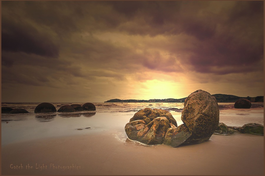 I was so disappointed to find it raining and stormy when we arrived at the Boulders. I managed to achieve this lovely shot regardless of the bad weather.