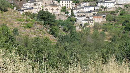 El santuario de As Ermitas. Es una de las mejores muestras del arte barroco rural gallego, un lugar digno de visitar. Enclavado a orillas del río Bibei, entre los municipios de Manzaneda y O Bolo, nos presenta un bello escenario donde conjugan, en perfecta armonía, lo abrupto y agreste del terreno con la belleza a veces mágica y sobria de las formas arquitectónicas. Junto con el majestuoso templo resaltar su Vía Crucis, considerado, en su estilo, como uno de los tres mejores del mundo. www.obolo.es/galegomonumentosantuario.htm