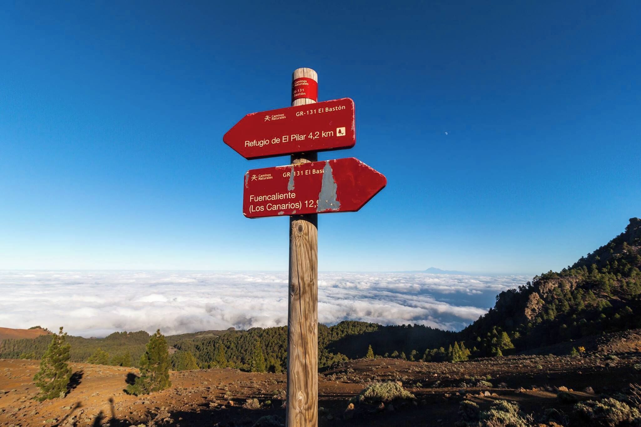 #LifeAtExpedia

Take the long hike from El Pilar to the lighthouse at Los Canarios, on La Palma Island. During the hike, you will see stunning volcanic scenery, from clouds flowing over the edge of the crater walls at Mirador de Birigoyo, to vines growing on volcanic soil, incredible sea views and moon-like desolate landscapes. A truly unforgettable hike!