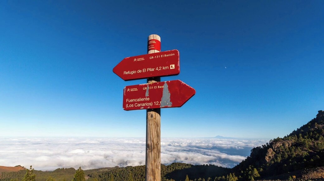 #LifeAtExpedia
Take the long hike from El Pilar to the lighthouse at Los Canarios, on La Palma Island. During the hike, you will see stunning volcanic scenery, from clouds flowing over the edge of the crater walls at Mirador de Birigoyo, to vines growing on volcanic soil, incredible sea views and moon-like desolate landscapes. A truly unforgettable hike!