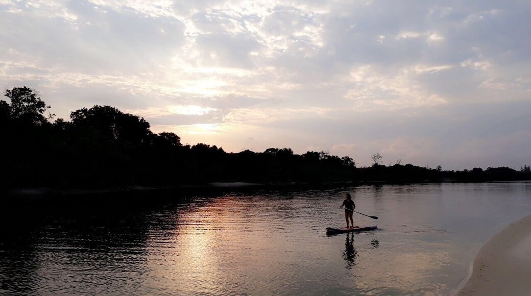 #Tb to this summer in Gabon.
Love this beautiful Island called “Pointe Denis” where you can enjoy the sunset over the river and the sunrise over the estuary.
From Gabon with love 🧡 🌍 🇬🇦
#Africa #Gabon #Photography #Sunset #River #Paddling