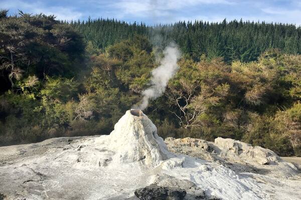 The geyser with funny story